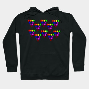 Colourful circles Hoodie